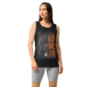Unisex garment-dyed tank top